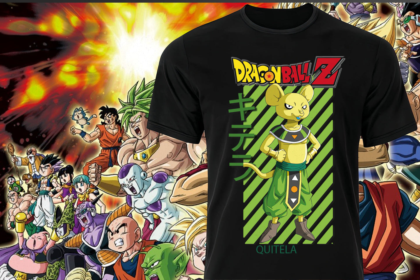 11 Camisas Dragon Ball Vectores