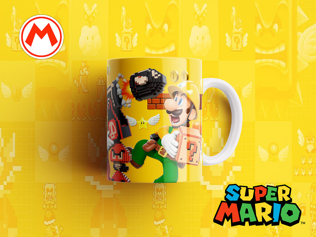 20 Tazas Super Mario Bros