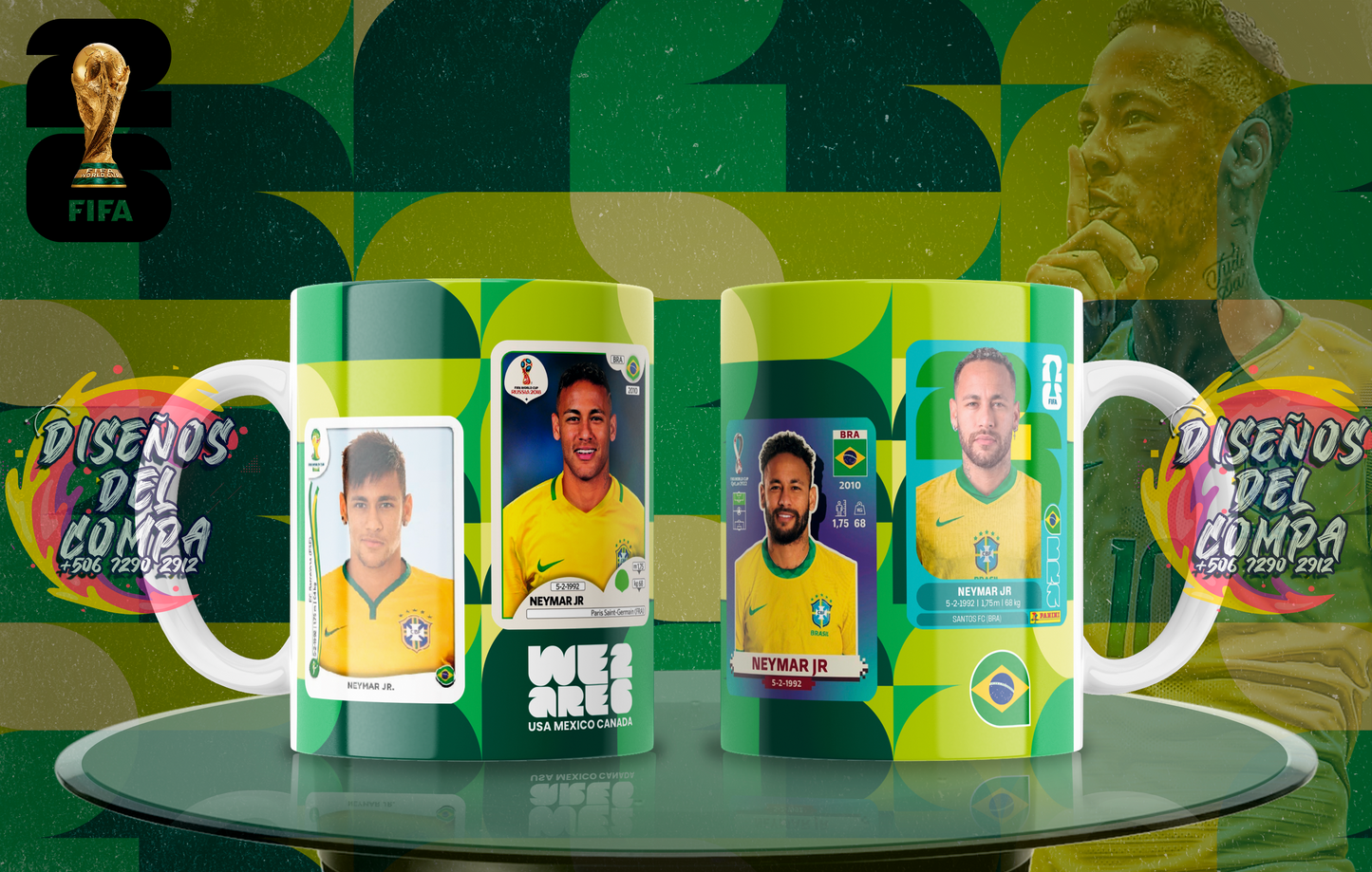 1 Taza Neymar Mundial 2026
