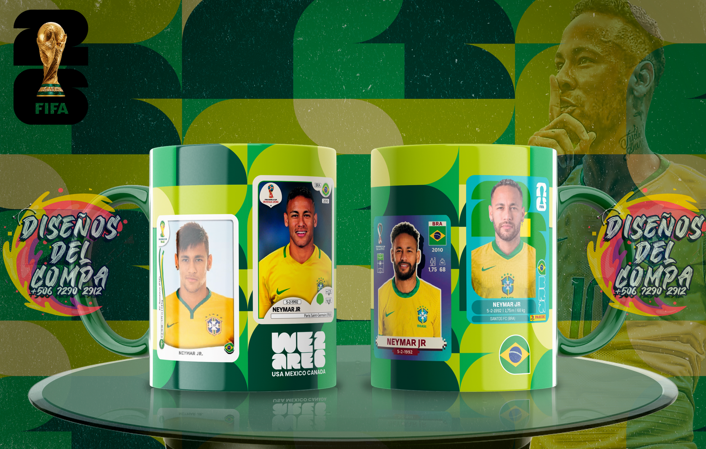 1 Taza Neymar Mundial 2026