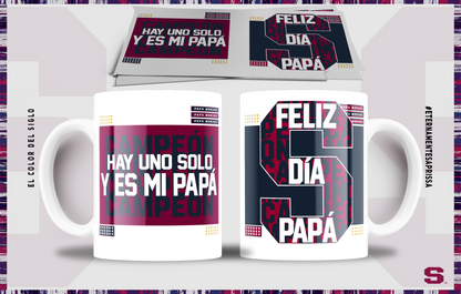 3 Tazas Papá Morado