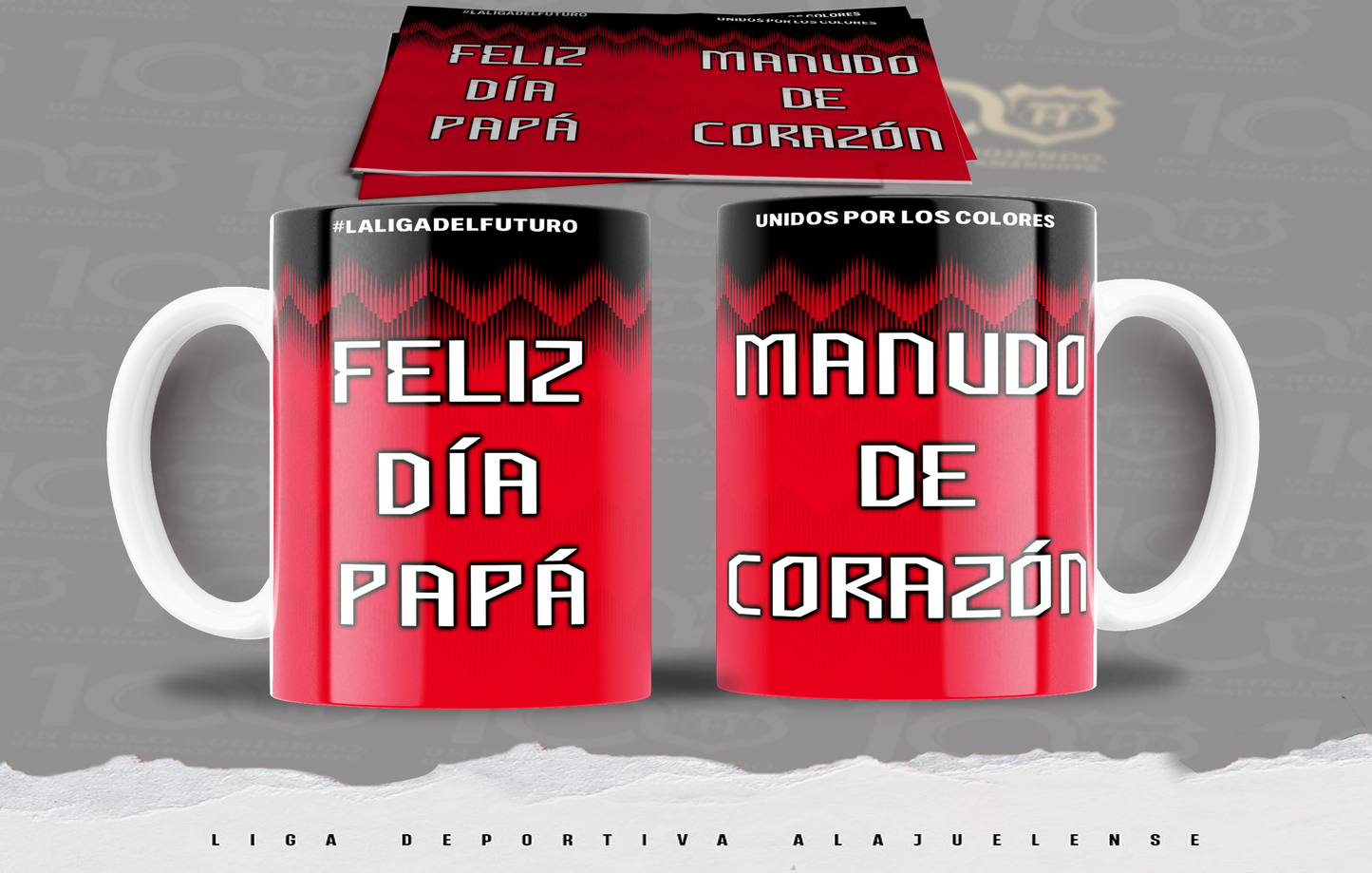 3 Tazas Papá Manudo
