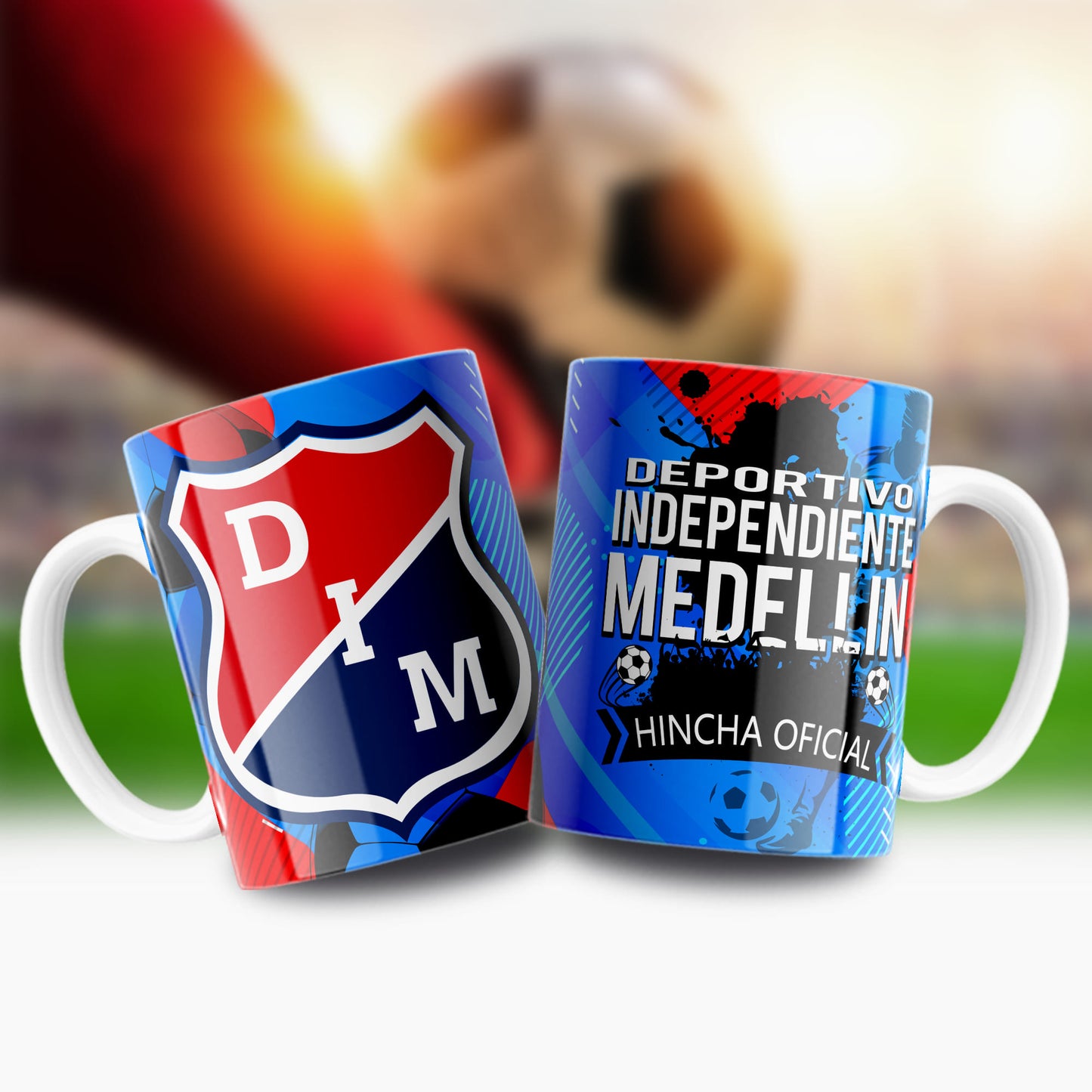 20 Tazas Futbol Colombia