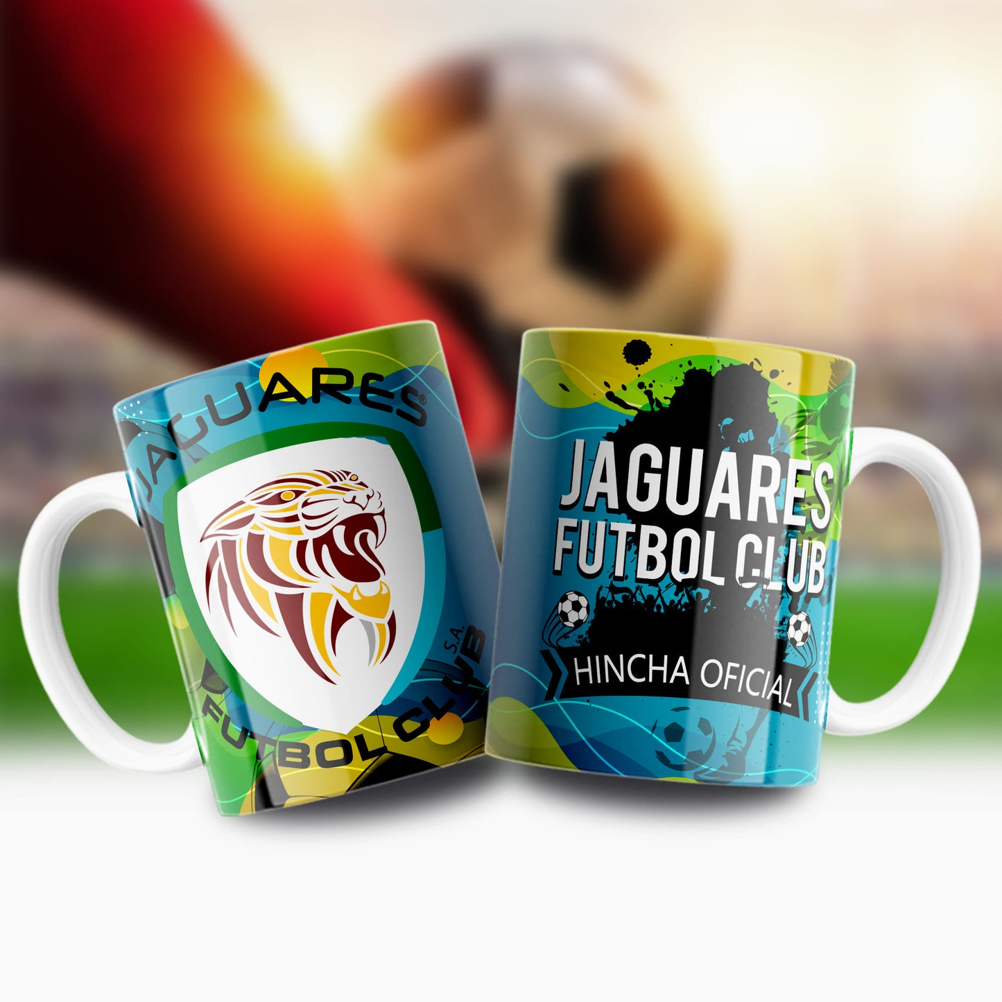 20 Tazas Futbol Colombia