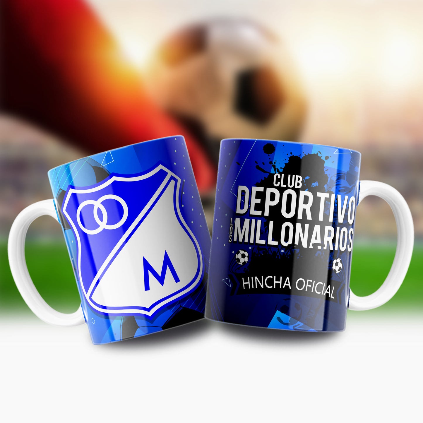 20 Tazas Futbol Colombia