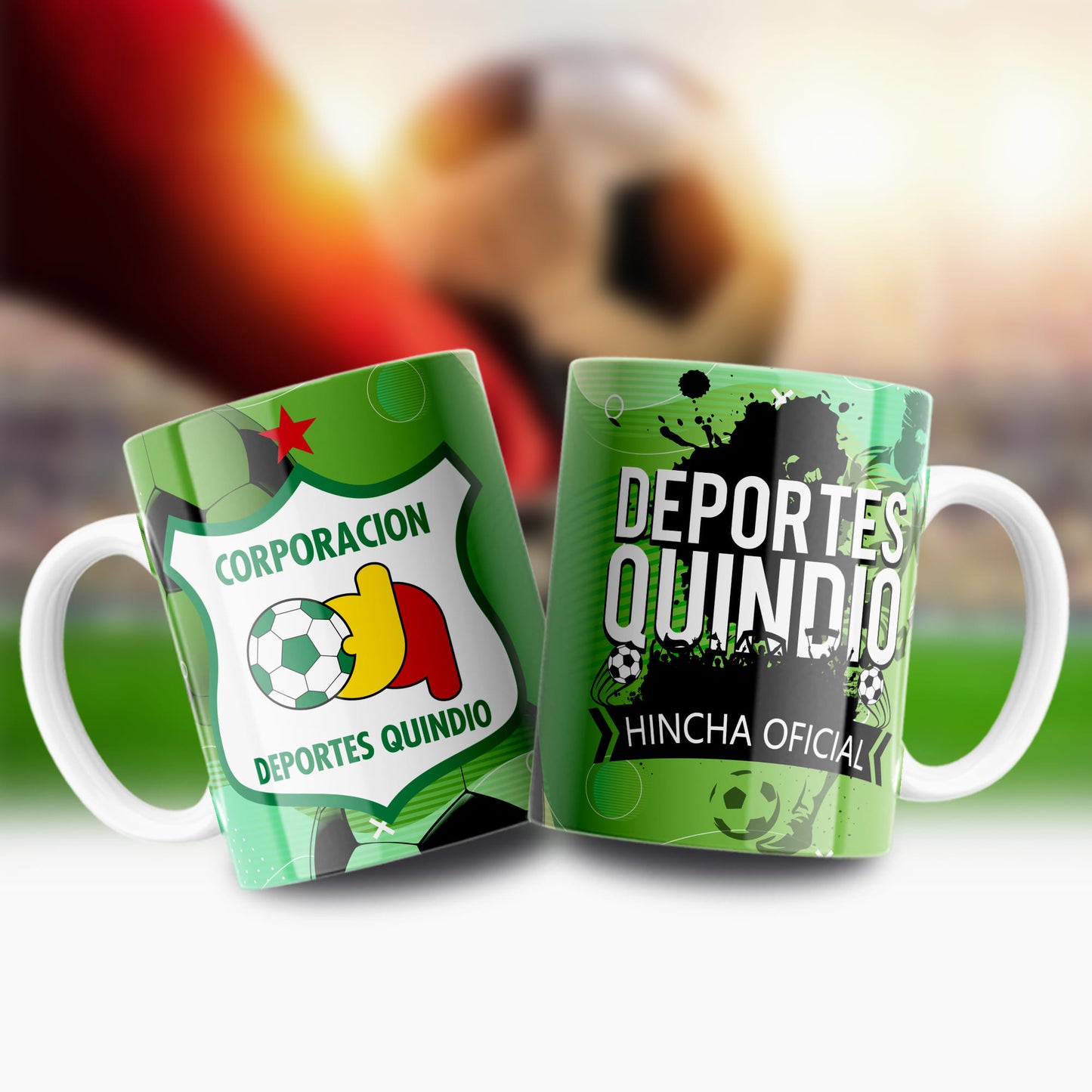 20 Tazas Futbol Colombia