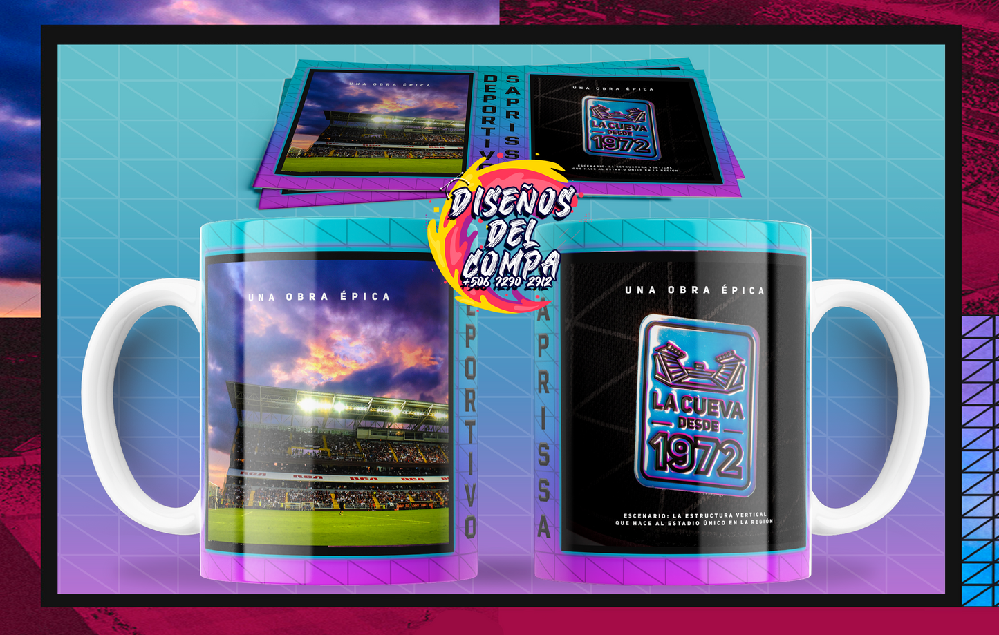 5 Deportivo Saprissa Sunset Cups