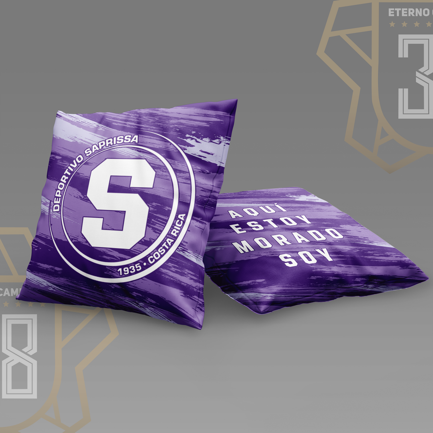 6 Deportivo Saprissa Cushions