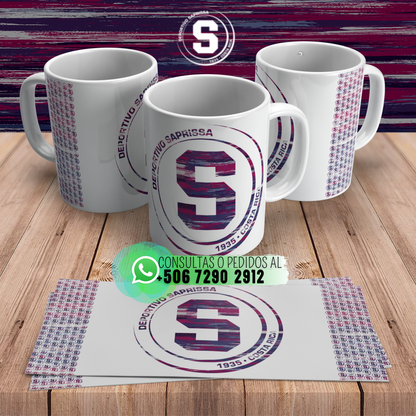 4 Tazas Deportivo Saprissa