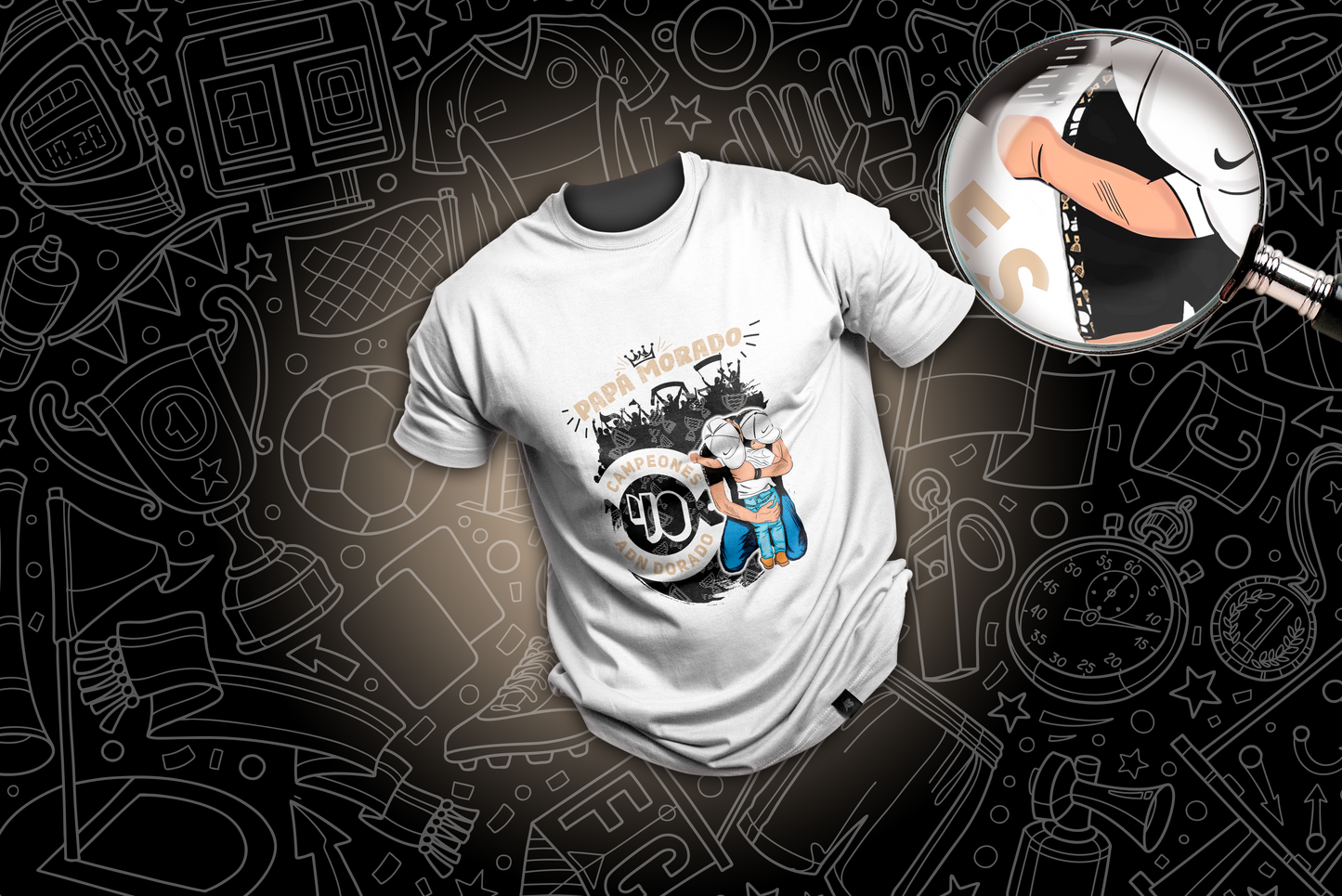 8 Camisas Padre e Hijo Equipos
