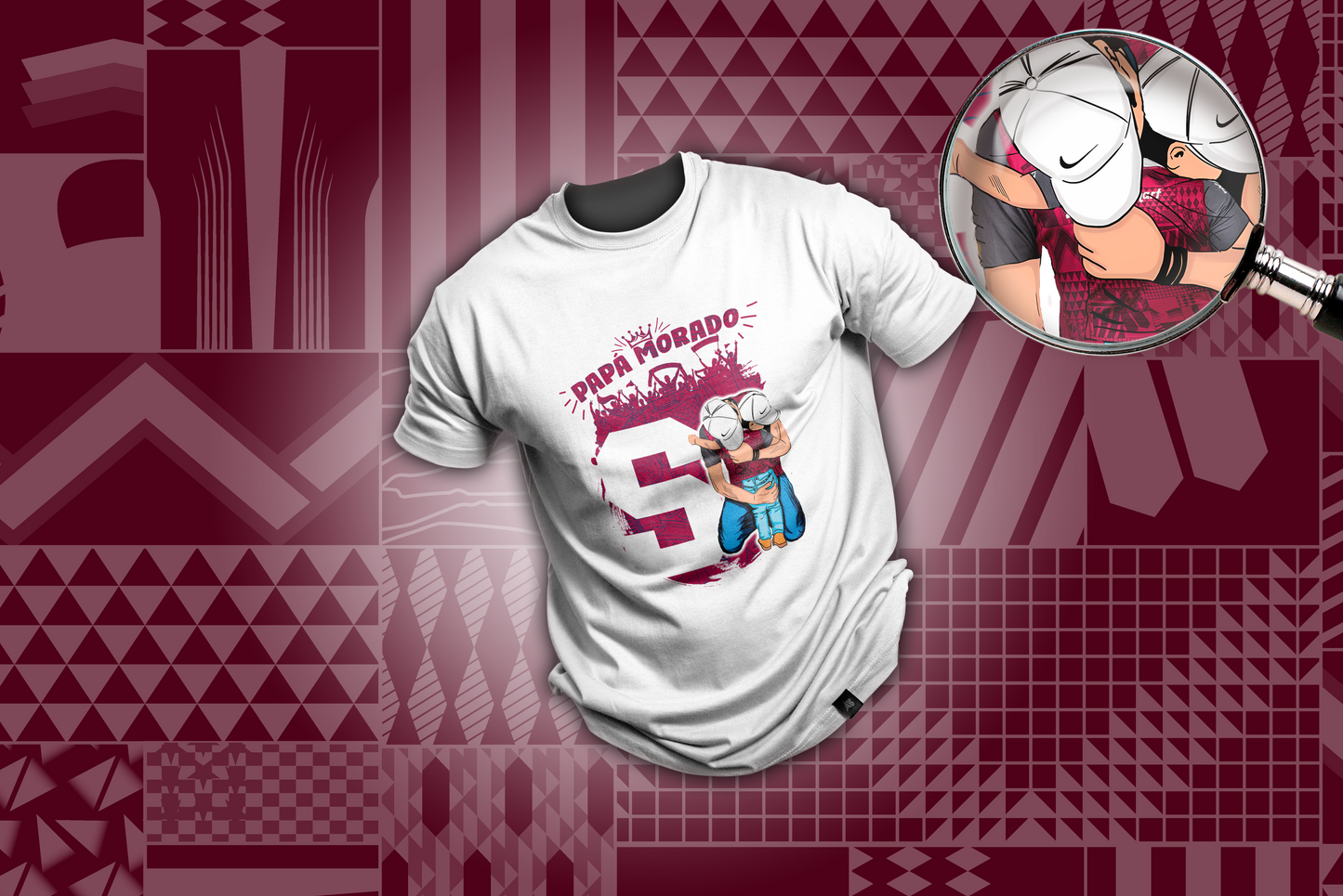 8 Camisas Padre e Hijo Equipos