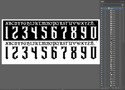 Local Typography 2024-2025 Liga Deportiva Alajuelense