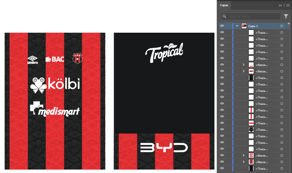 2024-2025 Home Shirt Liga Deportiva Alajuelense