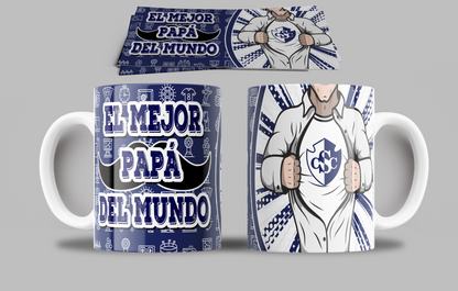 13 Tazas Varios Equipos El Mejor Papá del Mundo
