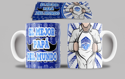 13 Tazas Varios Equipos El Mejor Papá del Mundo