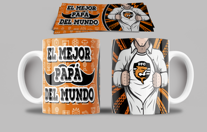 13 Tazas Varios Equipos El Mejor Papá del Mundo
