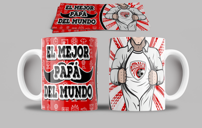 13 Tazas Varios Equipos El Mejor Papá del Mundo