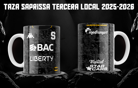 Taza Tercera Local 2025/2026 Batman Deportivo Saprissa