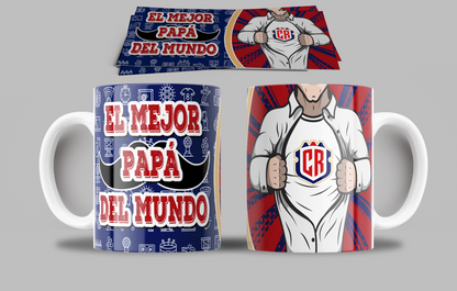 13 Tazas Varios Equipos El Mejor Papá del Mundo