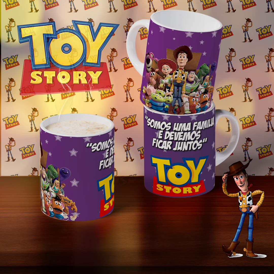 11 Tazas Toy Story con Foto