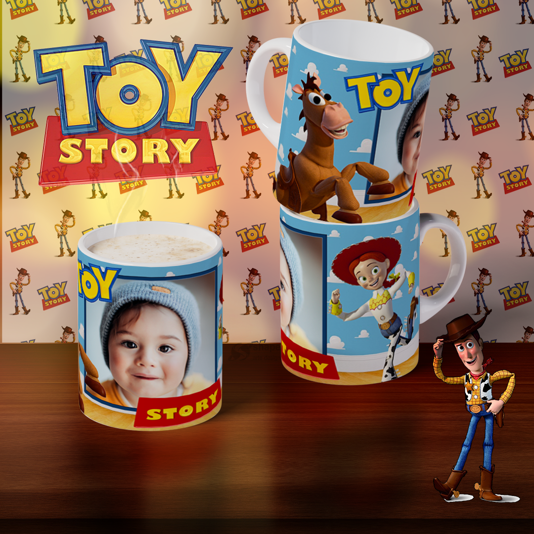 11 Tazas Toy Story con Foto