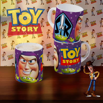 11 Tazas Toy Story con Foto