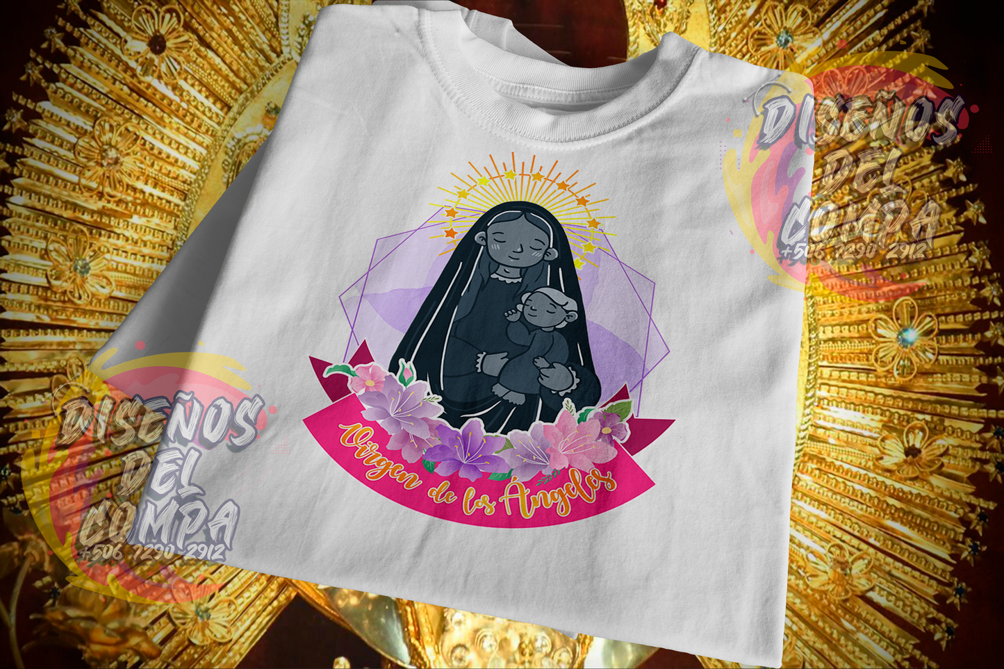 5 Camisas Virgen de los Ángeles 03