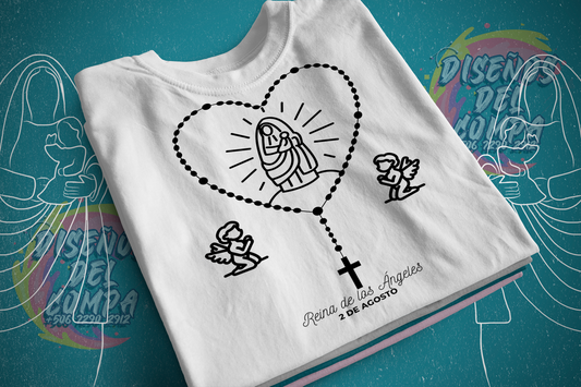 3 Camisas Virgen de los Ángeles 04