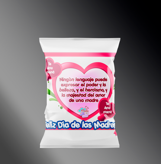 16 Diseños para bolsas de chips mamá