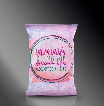 16 Diseños para bolsas de chips mamá