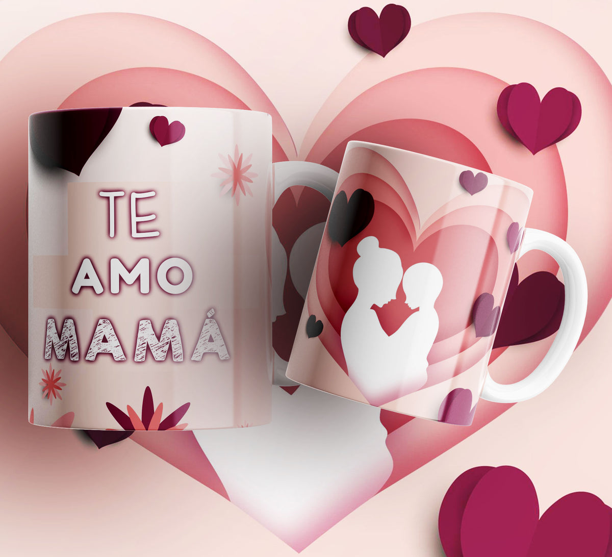 20 Tazas pack día de las madres