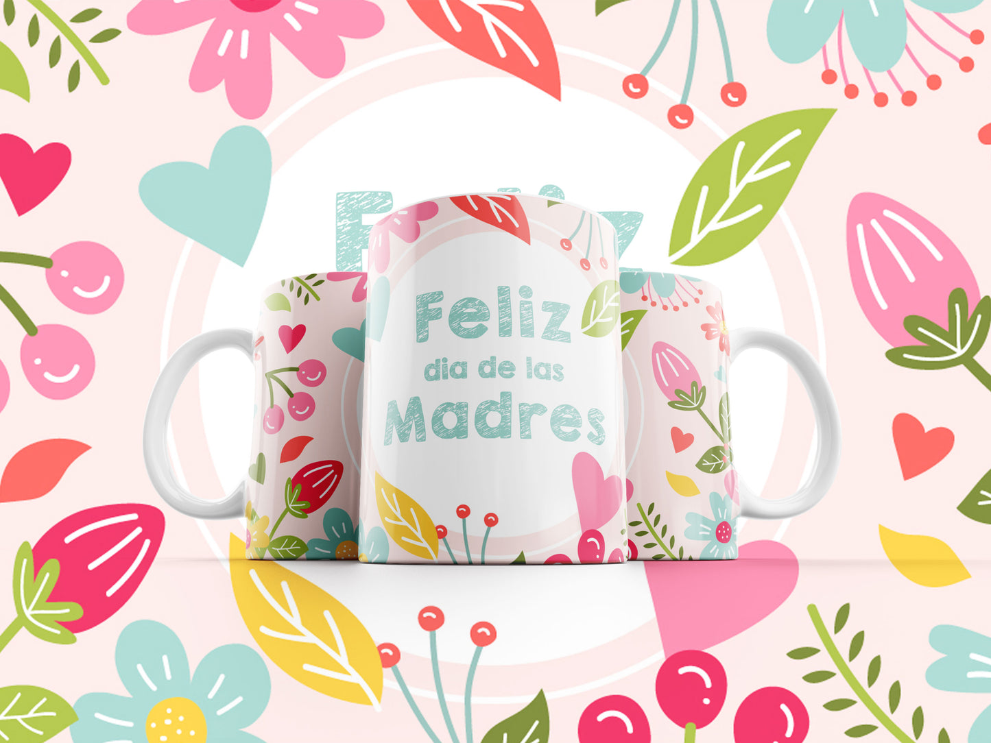 20 Tazas pack día de las madres