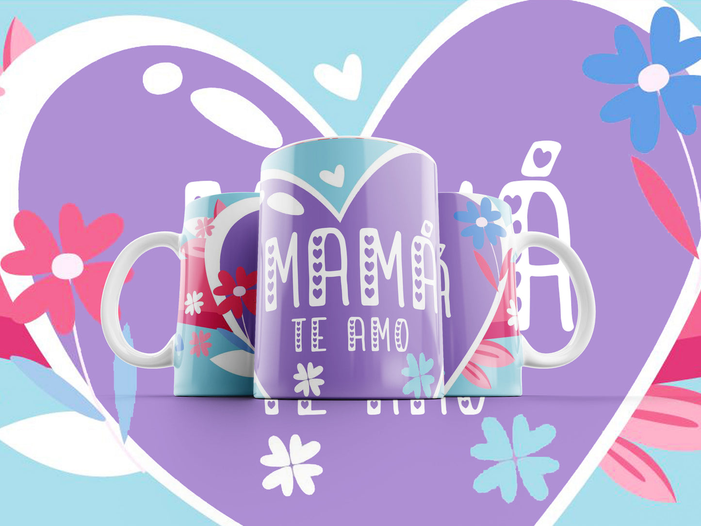 20 Tazas pack día de las madres