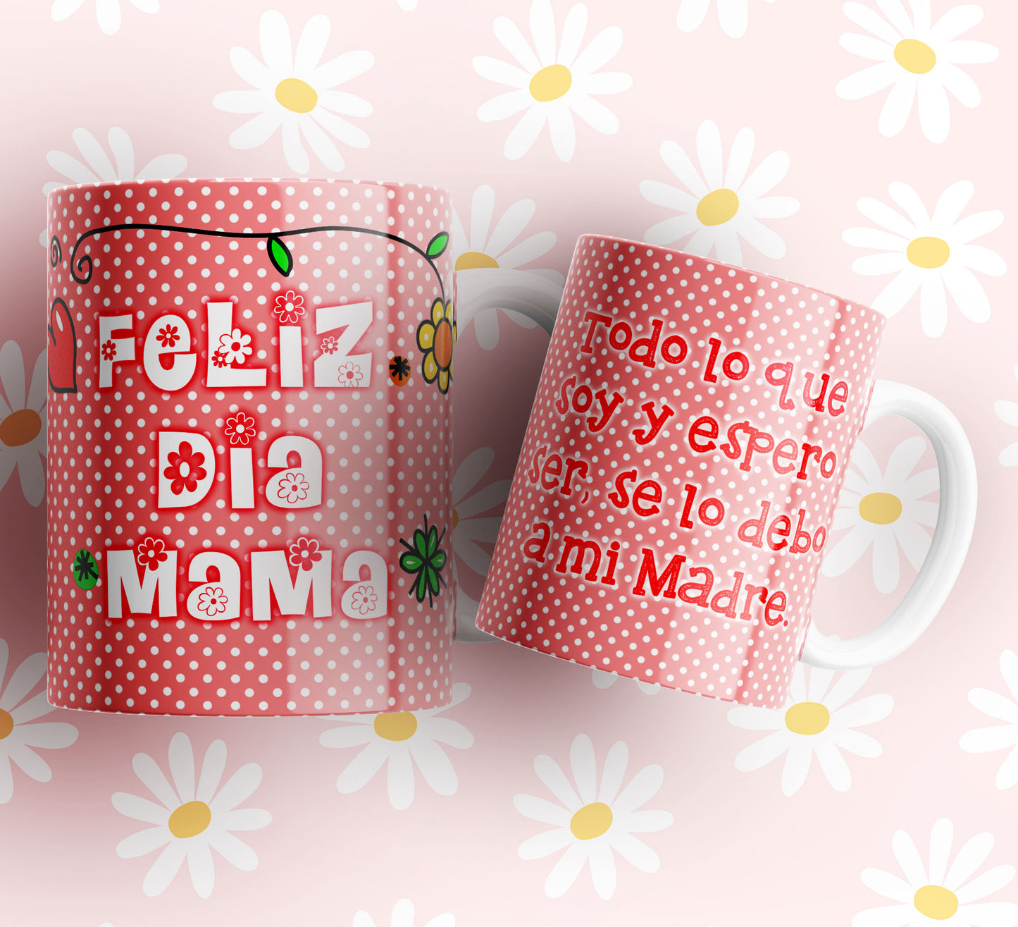 20 Tazas pack día de las madres