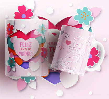 20 Tazas pack día de las madres