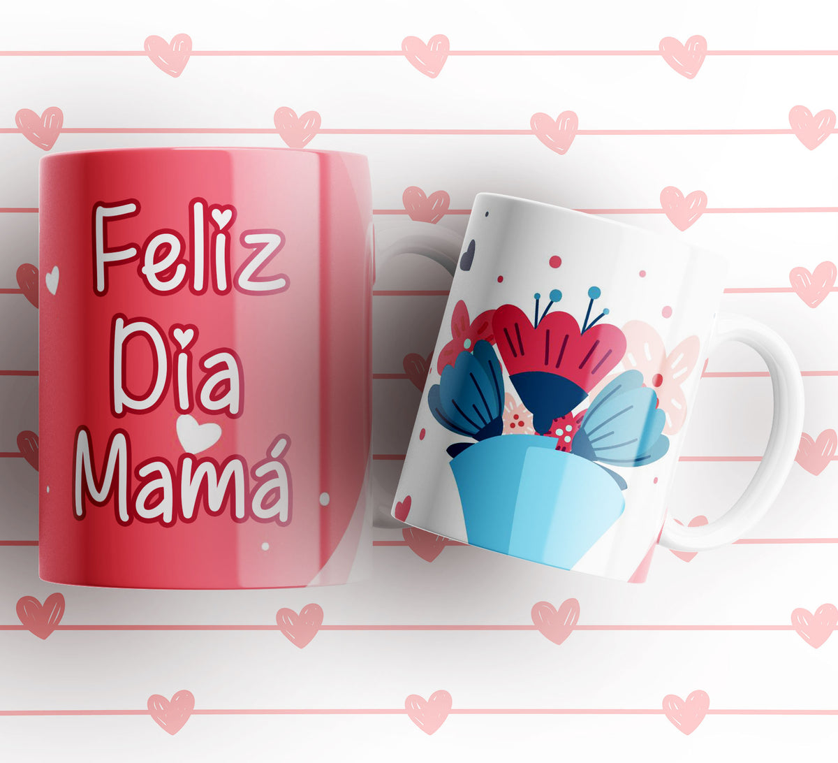20 Tazas pack día de las madres