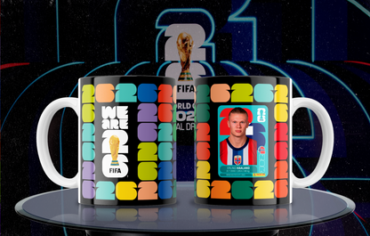 7 Tazas World Cup Negro