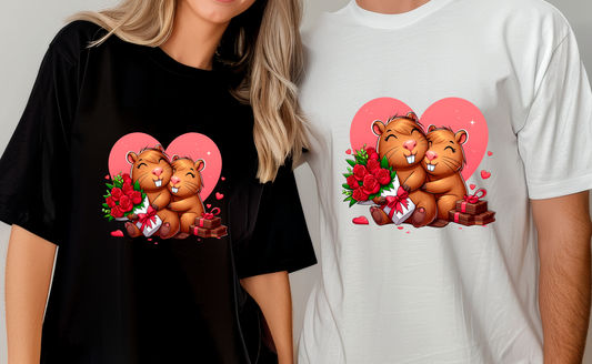 25 Camisas Capibara Parejas