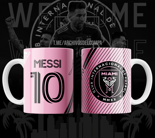 15 Tazas Leonel Messi / Inter Miami