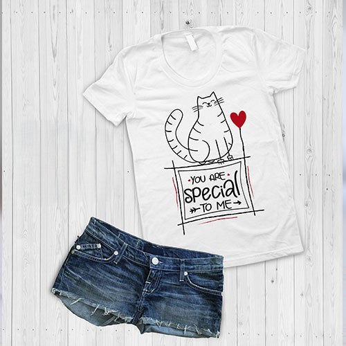10 Valentine's Day Kitten T-Shirt Designs