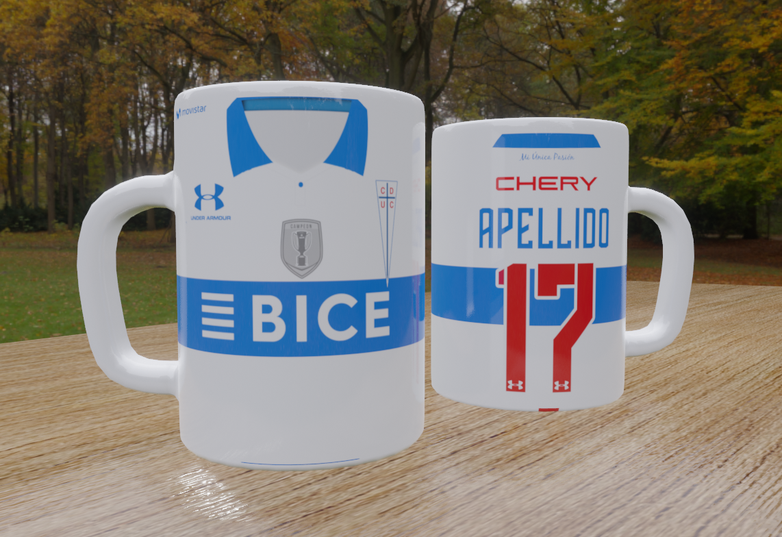 33 Tazas Futbol Chileno