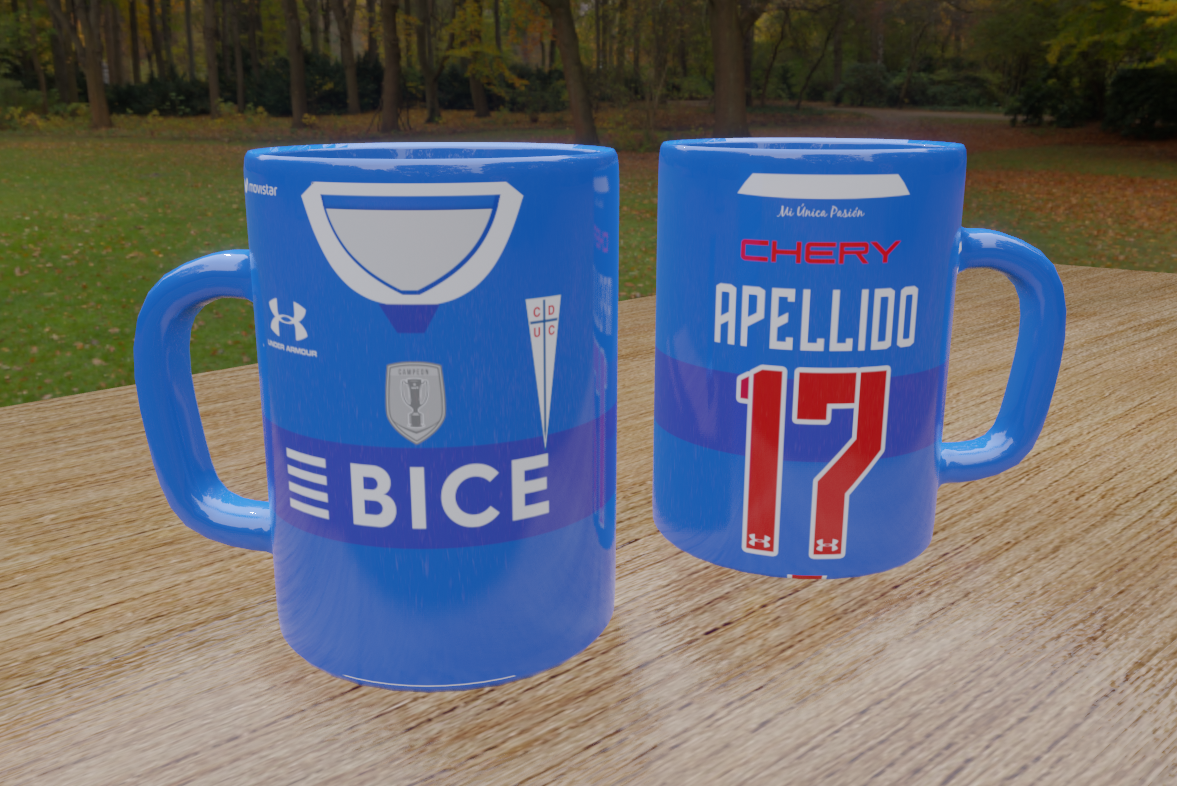 33 Tazas Futbol Chileno