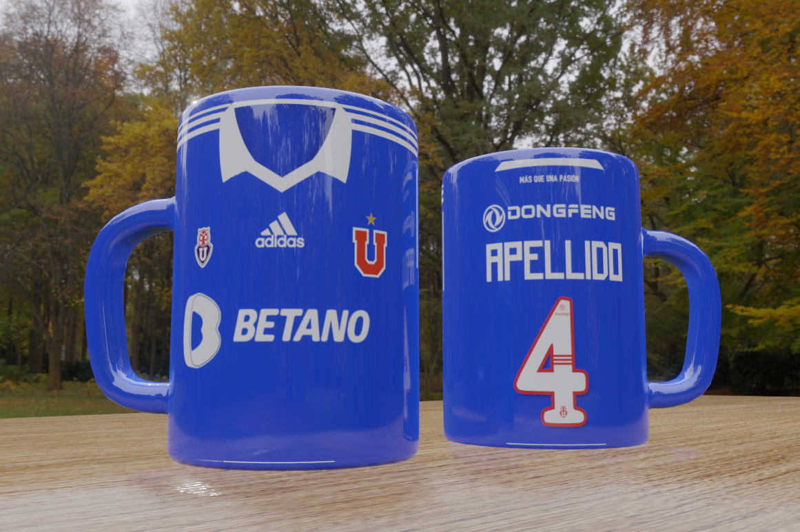 33 Tazas Futbol Chileno