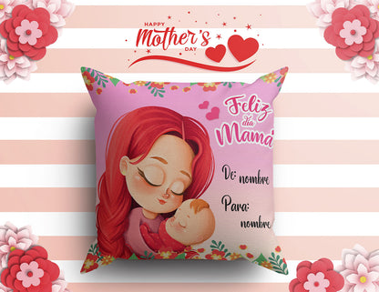 6 Almohadas y Tazas Feliz Día Mamá