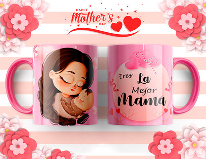 6 Almohadas y Tazas Feliz Día Mamá