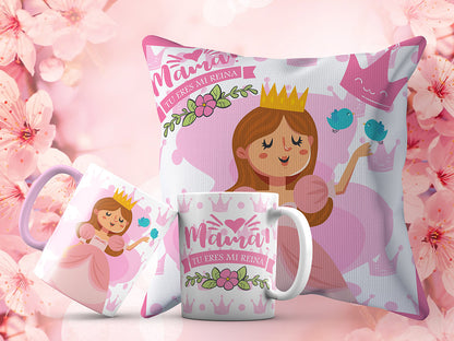 13 Tazas y Almohadas Feliz Día de las Madres