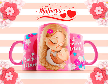 6 Almohadas y Tazas Feliz Día Mamá