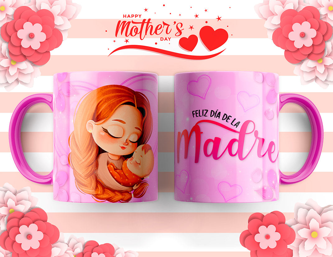 6 Almohadas y Tazas Feliz Día Mamá