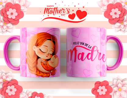 6 Almohadas y Tazas Feliz Día Mamá