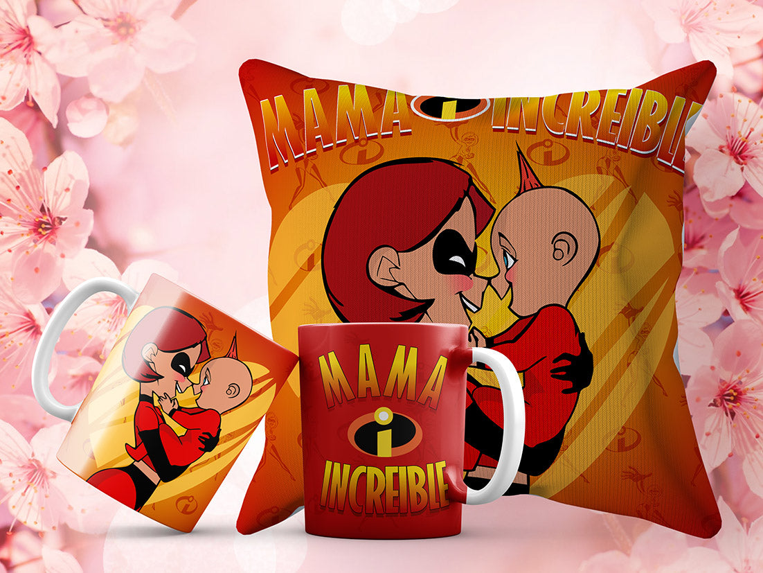 13 Tazas y Almohadas Feliz Día de las Madres